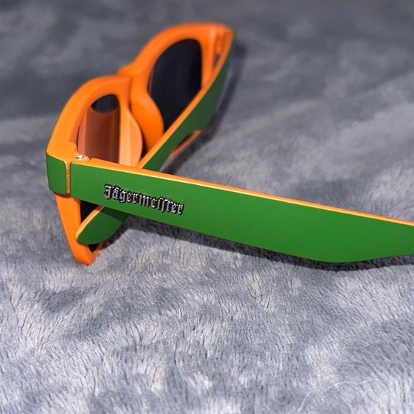 Jagermeister Premium Sunglasses - Wayfairer Style Green & Orange - Picture 4 of 12